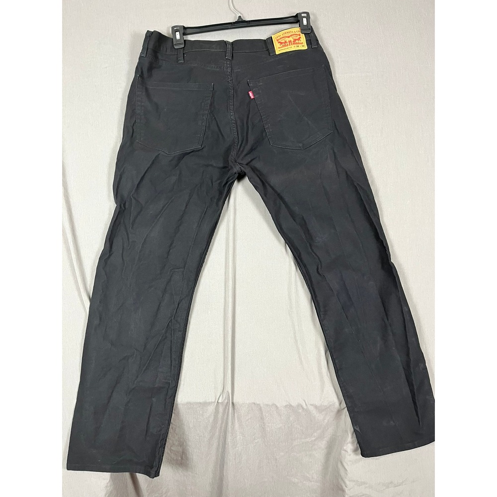 Levi's Workwear Fit Mens Canvas Pants 32x30 511 Slim Fit Black Stretch EUC - Picture 11 of 12